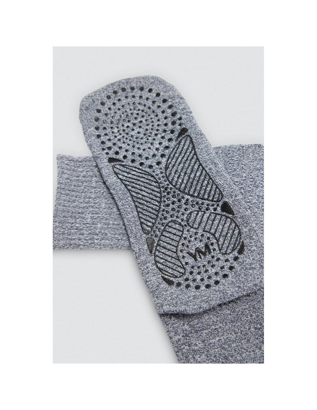 Calcetín Antideslizante para Yoga y Pilates con Puño Antipresión, Caja de 6 Pares