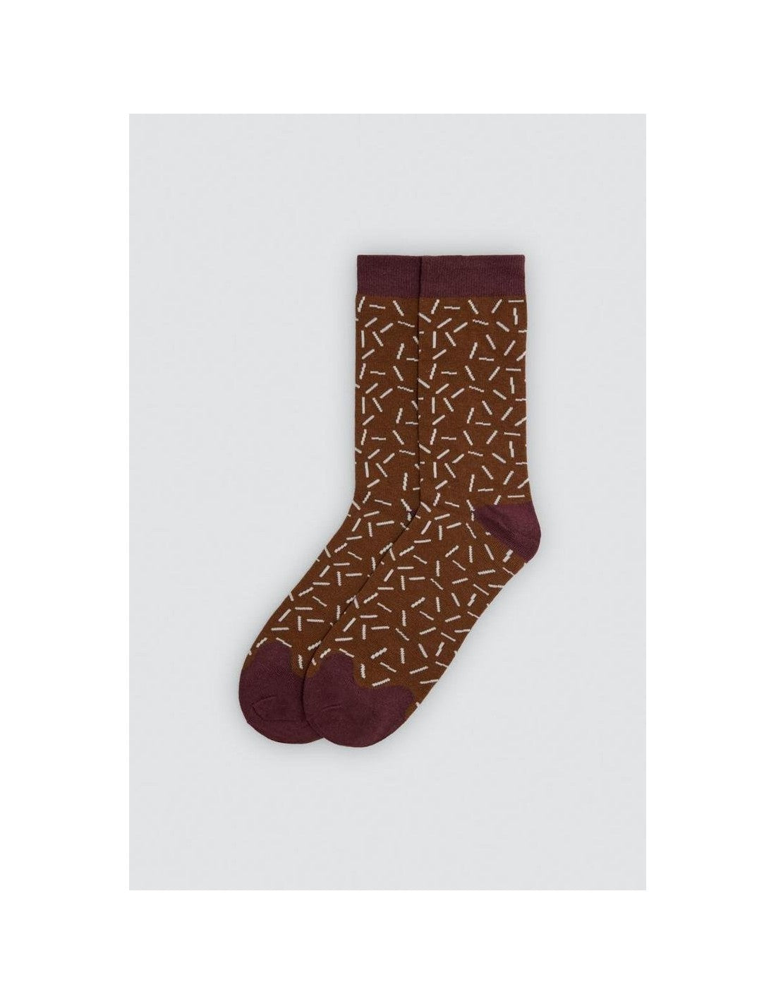 Calcetín de Hombre con Puño Antipresión, Caja de 3 Pares, Diseño Donut (imagen 4)