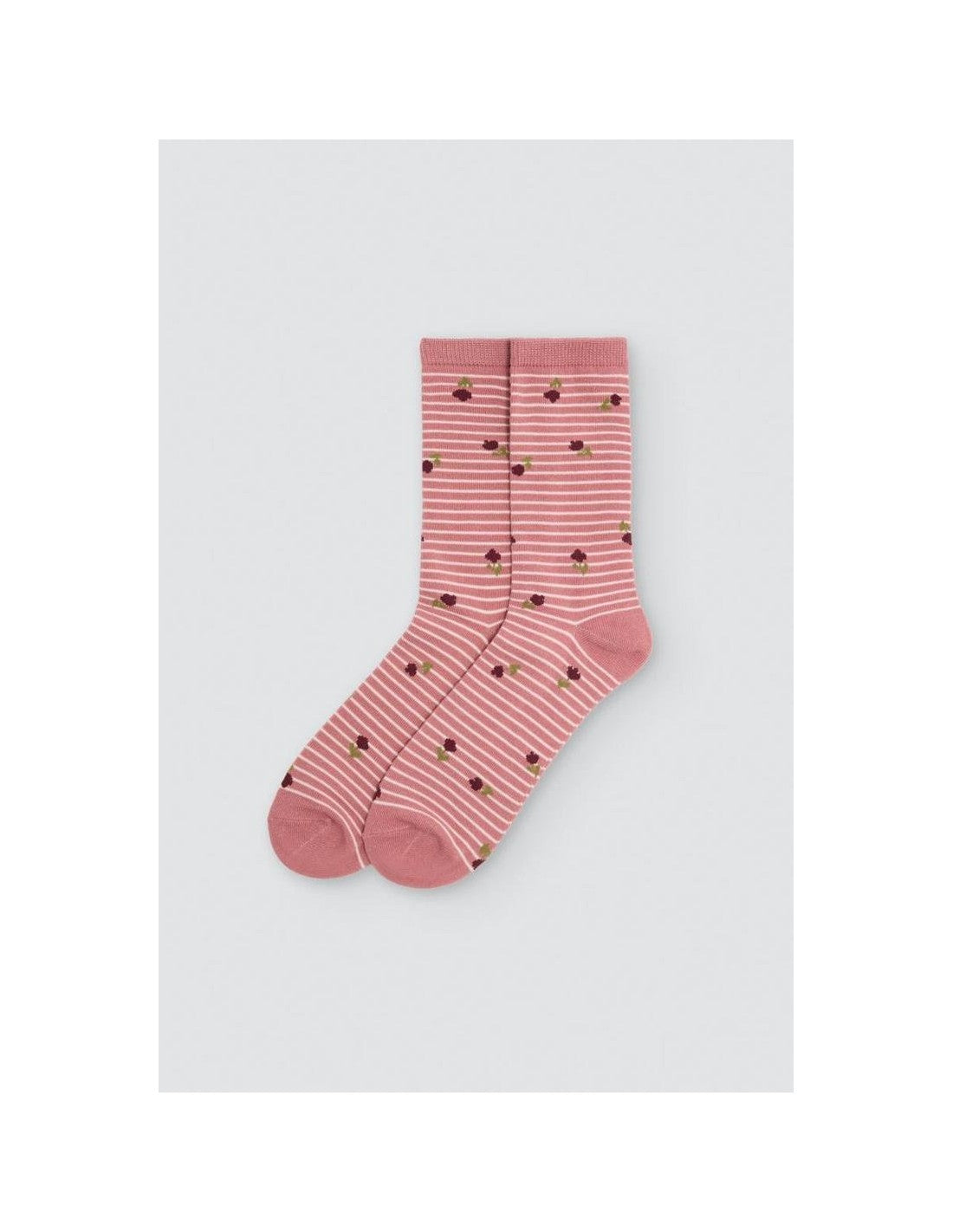 Calcetín de Mujer con Puño Antipresión, Caja de 24 Pares, Diseño Patitos (imagen 3)