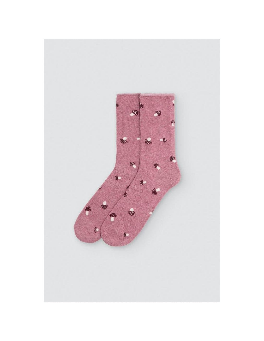 Calcetín de Mujer sin Puño, Caja de 24 Pares, Diseño Cerezas (imagen 4)