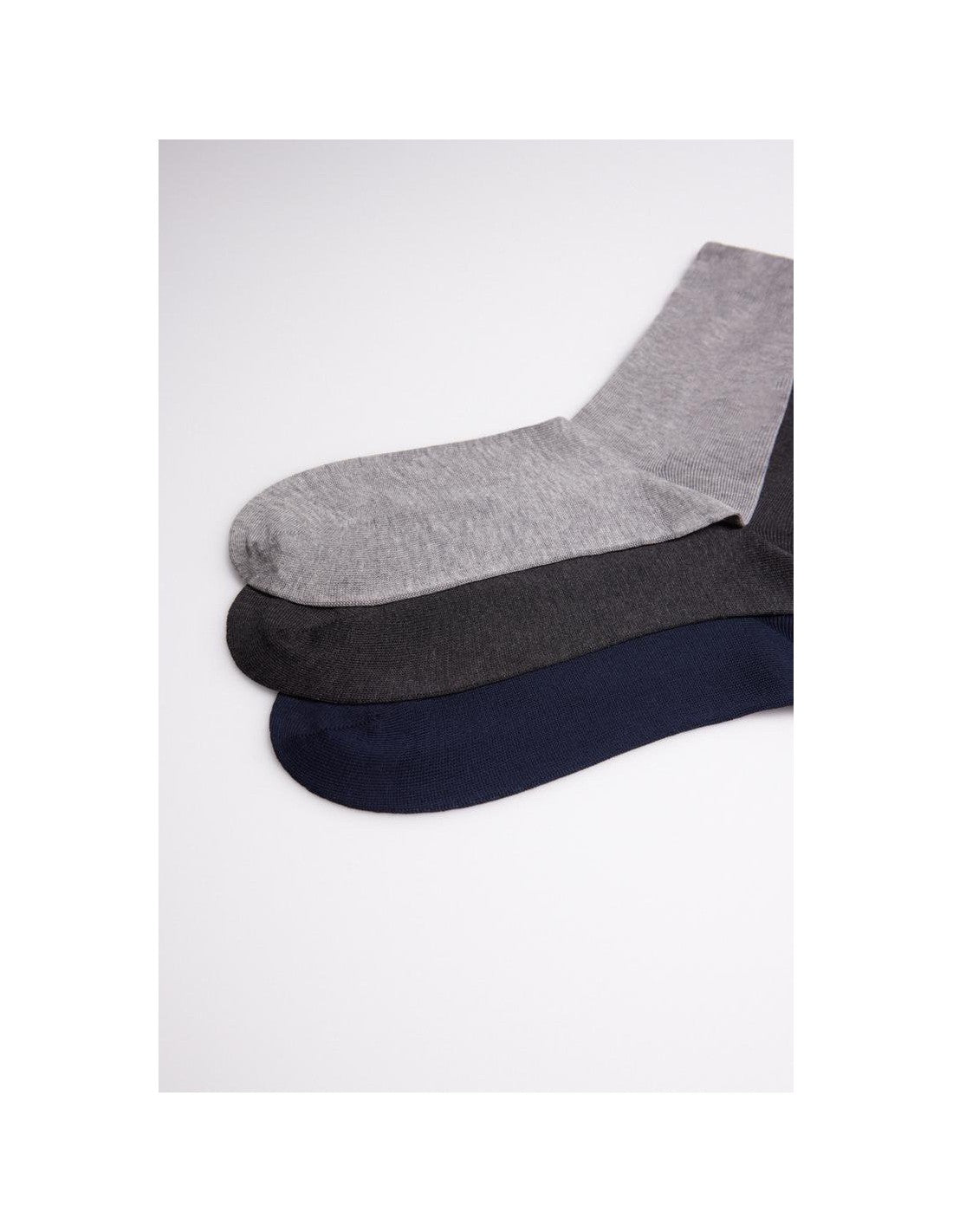 Calcetines de Hombre de Hilo de Escocia, Caja de 12 Pares - Surtido 1 / 39-42