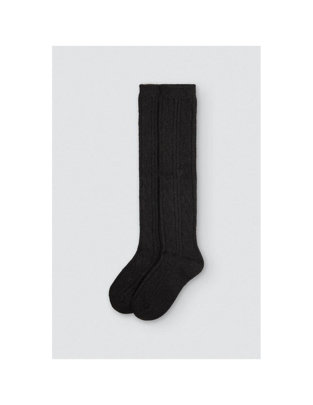 Calcetín Largo Extra Suave de Mujer con Puño Antipresión, Caja de 12 Pares, Diseño Trenzado (imagen 5)