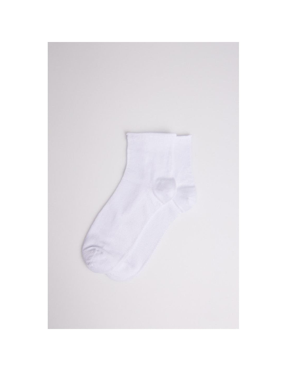 Calcetines Transpirables sin Puño para Mujer, Caja de 12 Pares - Blanco / 36-41