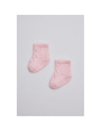 Calcetines de Recién Nacido de Calado Suave, Caja de 6 Pares - Rosa / 000 (13-14)