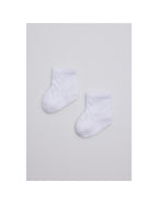 Calcetines de Recién Nacido de Calado Suave, Caja de 6 Pares