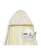 Capa de Baño con Gorro para Bebé, Elefantitos y Corazón (imagen 2)