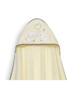 Capa de Baño con Gorro para Bebé, Elefantitos y Corazón (imagen 7)