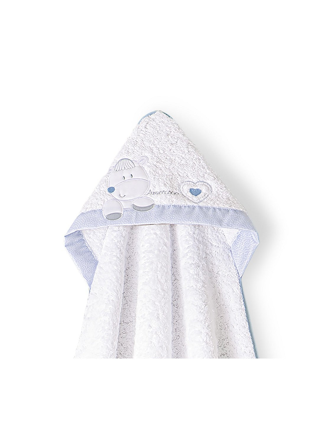 Capa de Baño para Bebé de Rizo, Diseño Amoroso