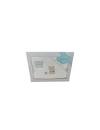 Capa de Baño de Rizo para Bebé con Osito, Pañuelo y Seta