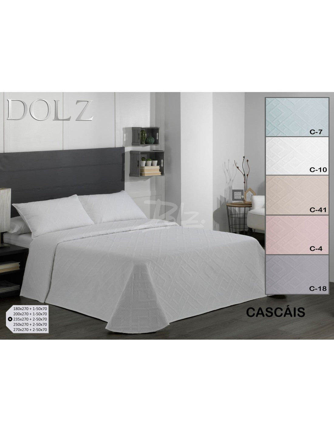 Colcha Bouti, Modelo Cascais