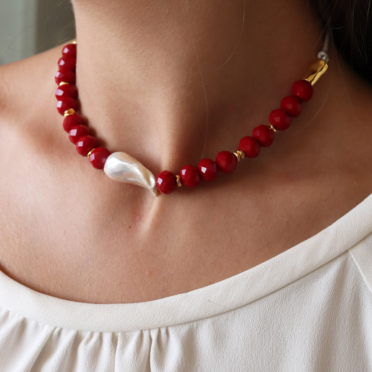 Collar BLUME Barroco corto ÉMOLO®