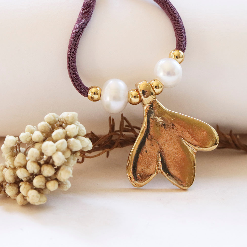 Collar FLEUR MINI PERLA ÉMOLO®