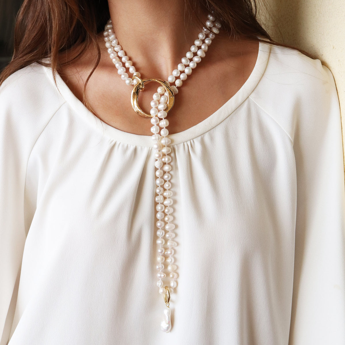 Collar mujer Perlas ODRI Barroco ÉMOLO®