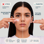 Sérum Solar Facial Invisible Protection SPF 50+ Antiedad e Hidratante - 40 ml Valquer®