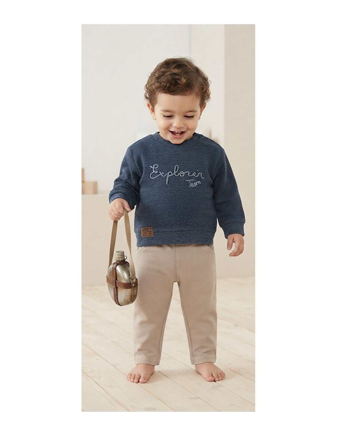 Conjunto de Pantalón para Bebé, Diseño Explorer