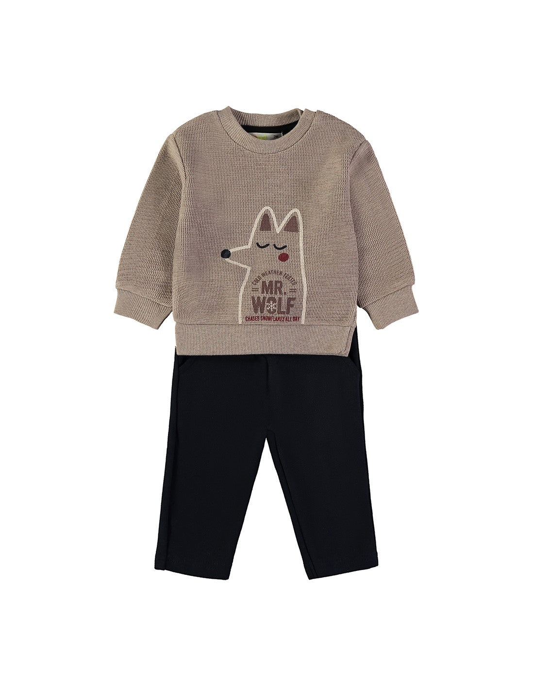 Conjunto de Pantalón para Bebé, Diseño Wolf (imagen 2)