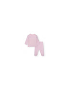 Conjunto de Primera Puesta Jubón y Polaina de Algodón - Rosa