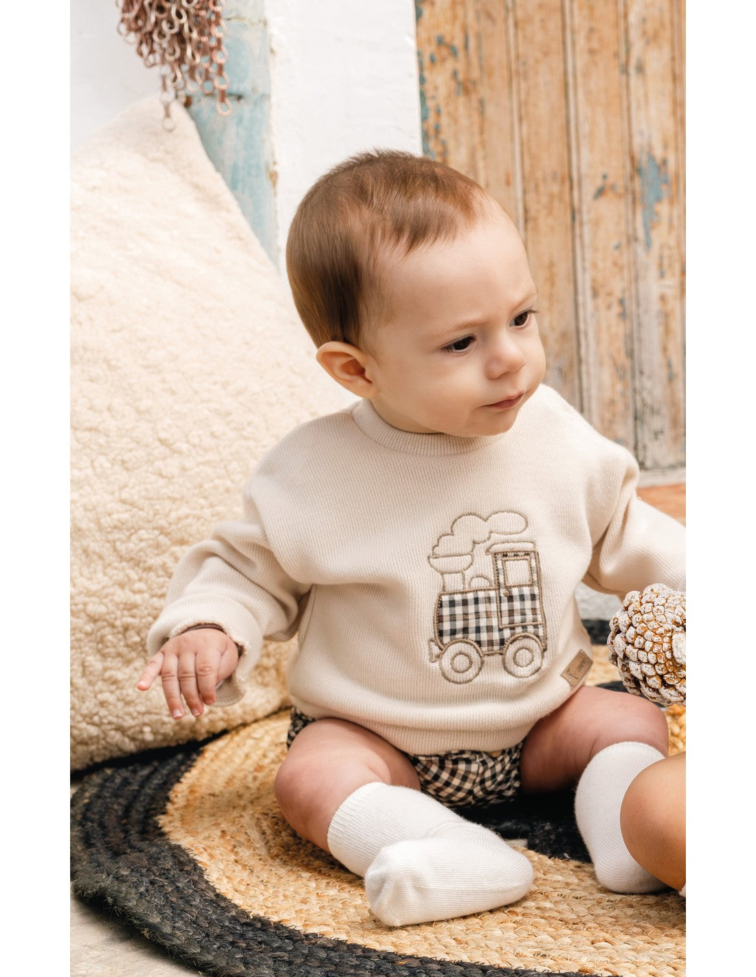 Conjunto para Bebé con Pololo, Diseño Borbén
