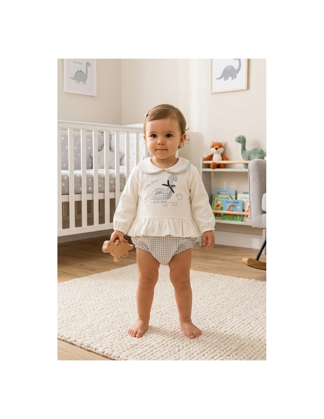 Conjunto para Bebé Niña con Pololo, Diseño Foz