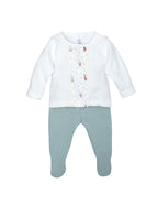 Conjunto para Bebé Niño con Polaina, Diseño Arosa (imagen 2)