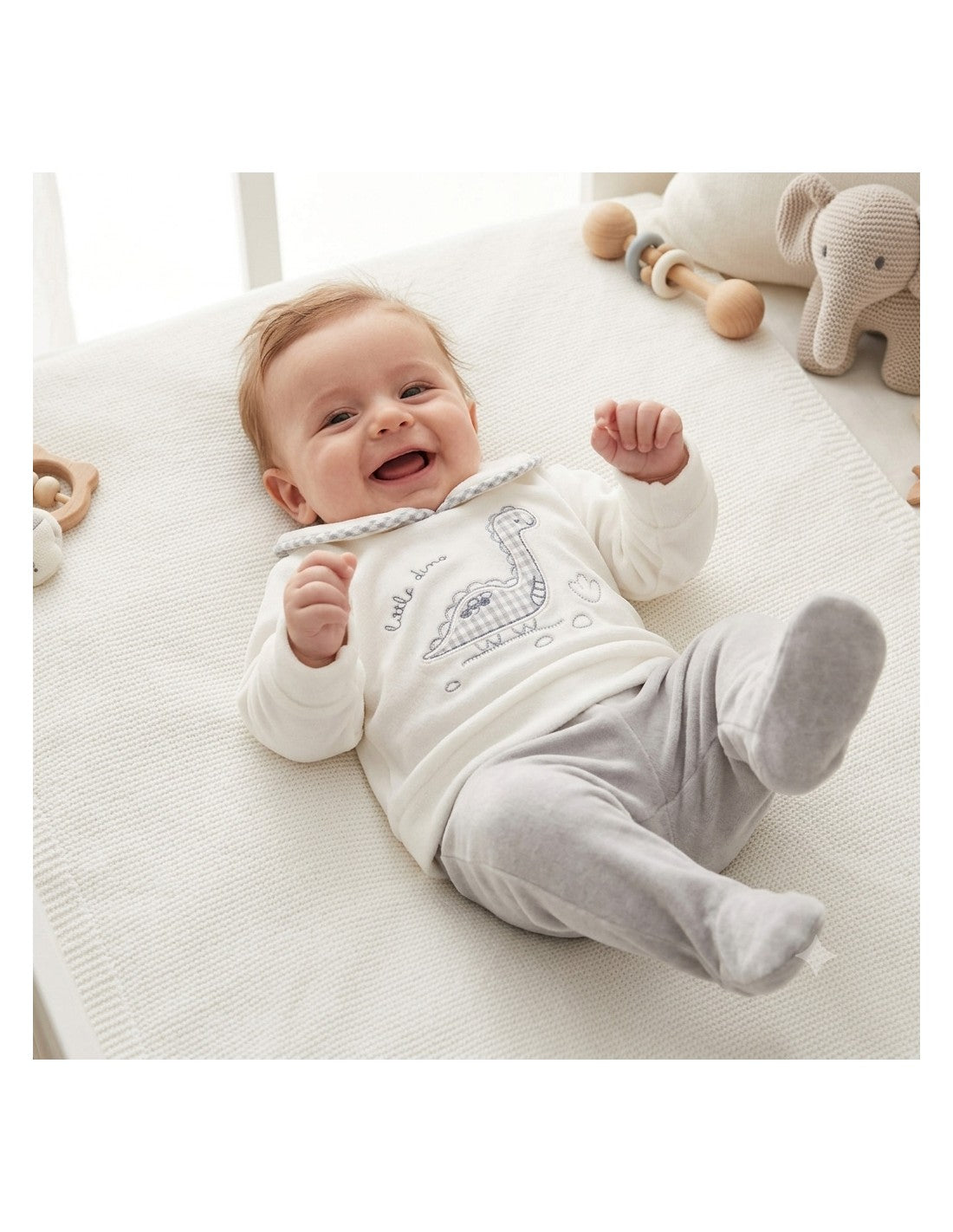 Conjunto para Bebé Niño con Polaina, Diseño Foz