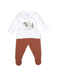 Conjunto para Bebé Niño con Polaina, Diseño Lalín