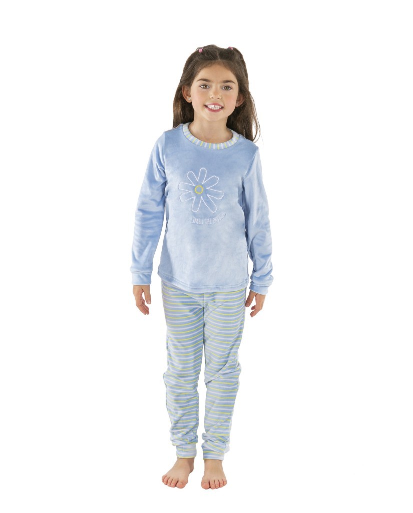 Pijama Niña Terciopelo