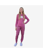 Pijama Algodón Fino Mujer Conejos (imagen 2)