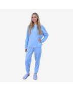 Pijama Algodón Curvy Mujer Puntitos (imagen 3)