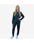 Pijama Algodón Curvy Mujer Puntitos (imagen 2)