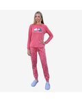 Pijama Algodón Afelpado Mujer Ovejas