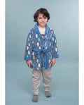 Bata Infantil Niño Coralina Don Algodón