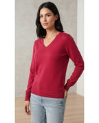 Jersey Mujer Cuello Pico