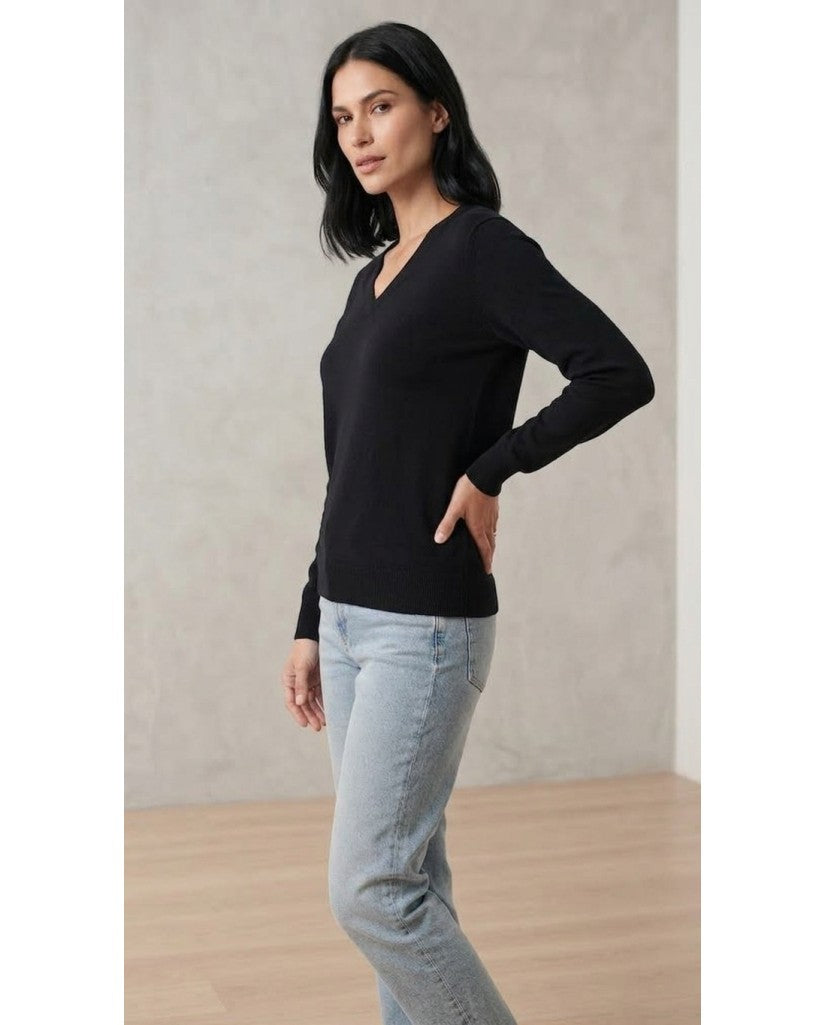 Jersey Mujer Cuello Pico (imagen 5)