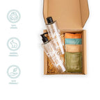 Valquer Shake - Pack 4 geles de baño sostenibles - 2 botellas + 4 sobre de 25 g Valquer®