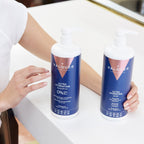 Pack Ultrahidratante Champú y Mascarilla efecto frío para Cabellos Secos - 1000 ml + 975 ml Valquer®