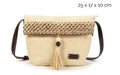 Bolso Bandolera Trenzado para Mujer LOOFTYS