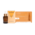 Pack Facial Vitamina C y Ácido Hialurónico - Serum 30 ml y Ampollas 5 x 2 ml Valquer®