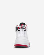 Jordan 5 Retro Rojo Fuego y Negro - detalle