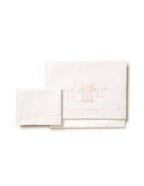 Juego de Sábanas de 3 Piezas para Cuna, Modelo Two Rabbits