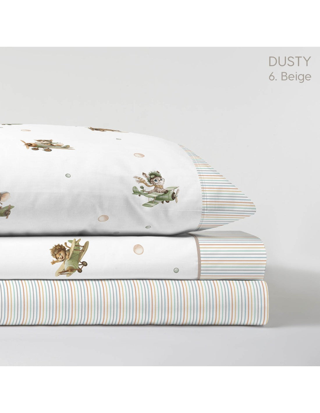 Juego de Sábanas Infantil, Modelo Dusty