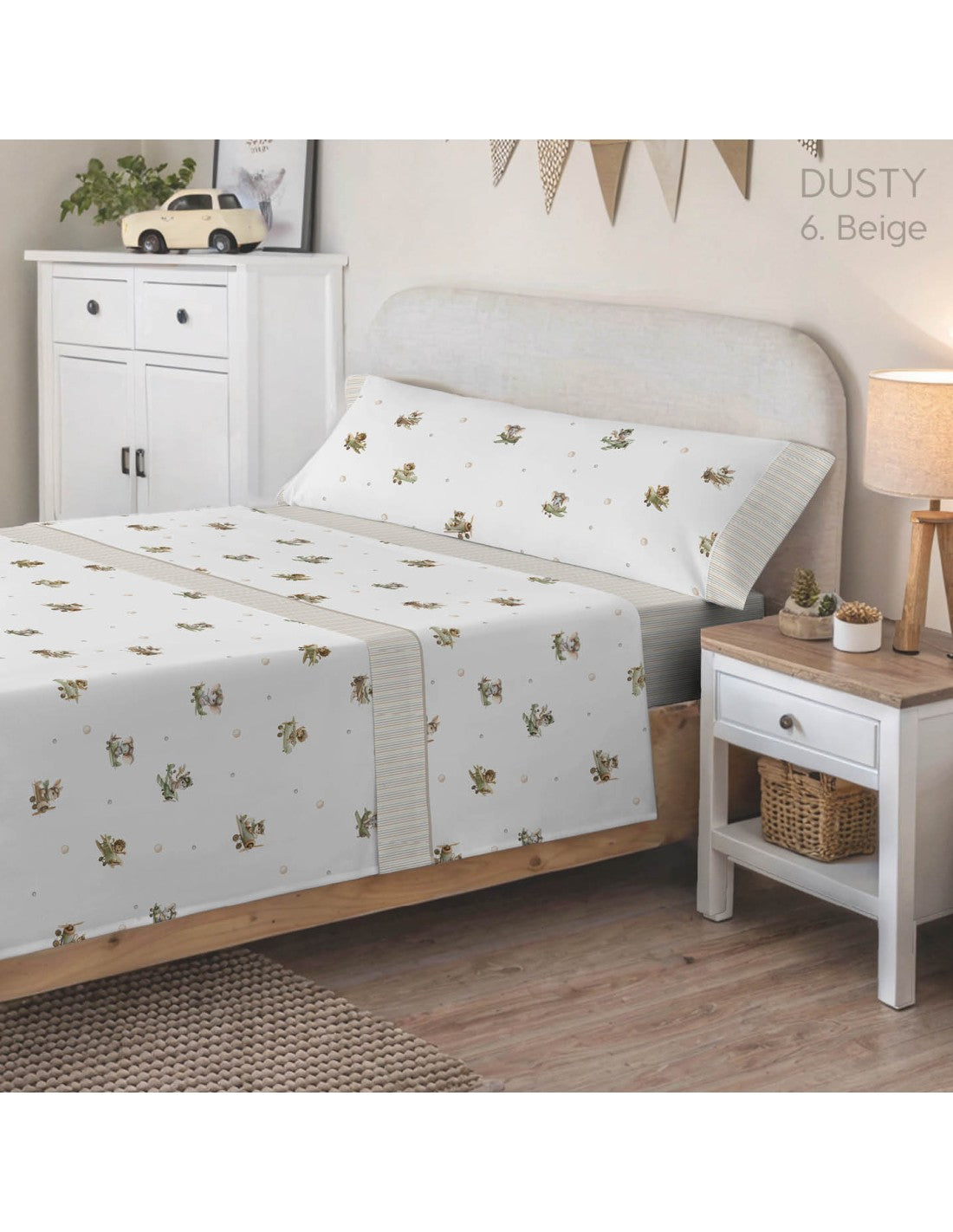 Juego de Sábanas Infantil, Modelo Dusty (imagen 3)
