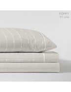 Juego de Sábanas, Modelo Poppy - Lino / 90 cm