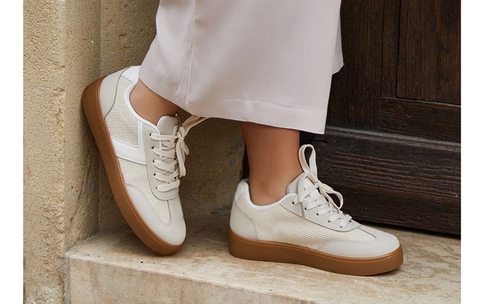 Zapatillas Bajas de Malla para Mujer – Sneakers de Plataforma Casual Chic LA-AD-5235 LOOFTYS