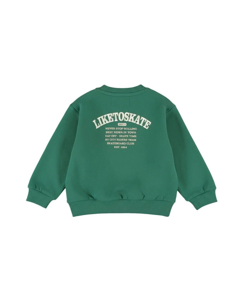 Conjunto Sudadera+ Jogging Skate Verde (imagen 3)