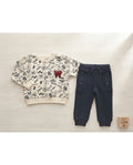 Pc Conjunto Jersey Jogging Pantalón