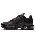 Nike Air Max Plus TN Triple Black niño vista lateral