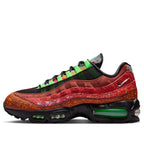 Nike Air Max 95 Big Bubble Canela Plata Metálica Negro vista lateral