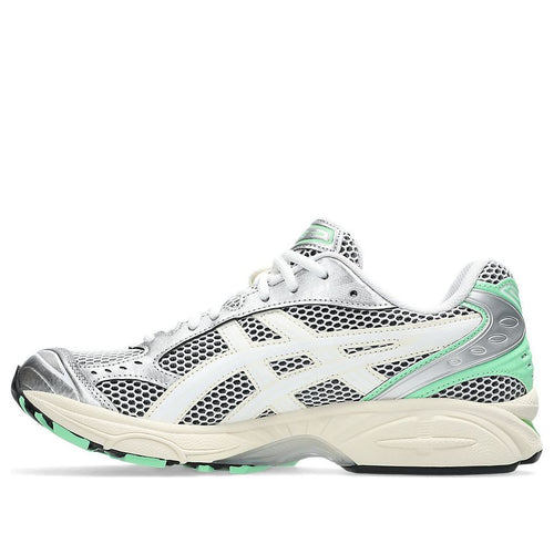Asics Gel-Kayano 14 Silver Lime vista lateral