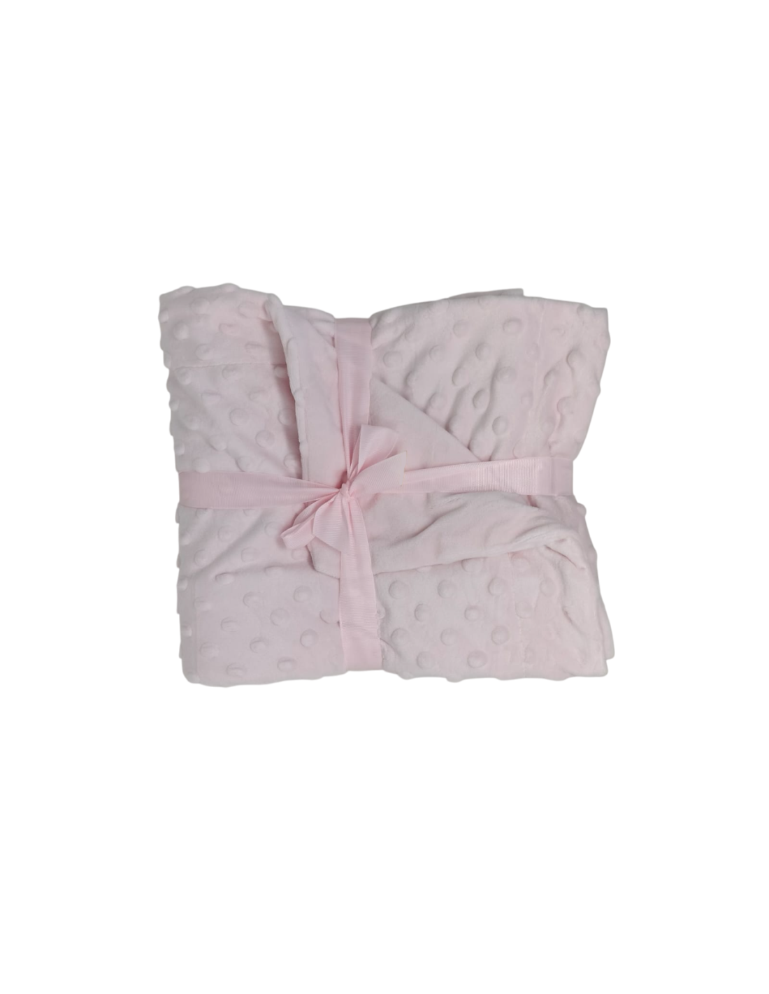 Manta de Topitos para Bebé - Rosa